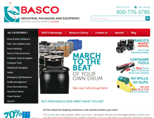 Tablet Screenshot of bascousa.com